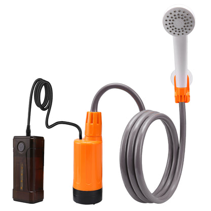 Porta Shower With Rechargeable Battery