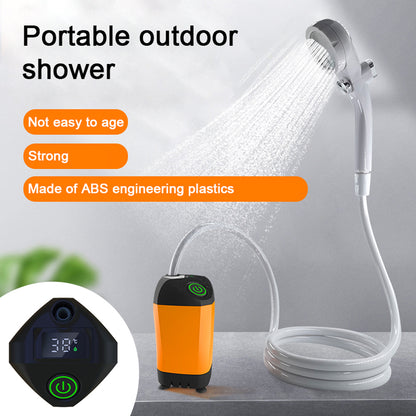 Porta Shower With Rechargeable Battery