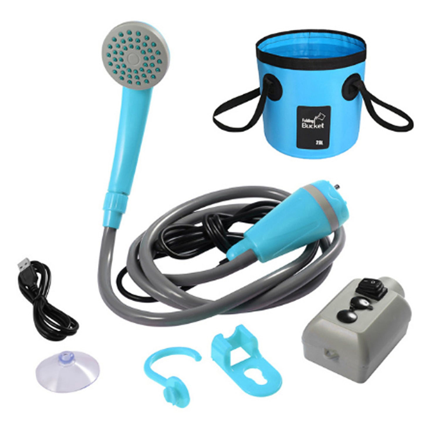 Porta Shower With Rechargeable Battery